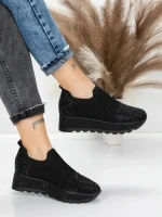 Sneakers Dama 5H68 BLACK | MEI