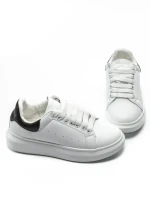 Pantofi Sport Barbati BF55B WHITE-BLACK | MEI