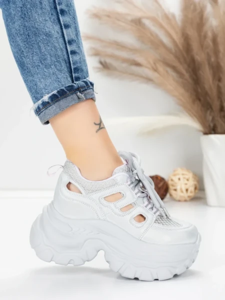 Pantofi Sport Dama cu Platforma 0897-30 PURPLE | MEI