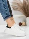 Sneakers Dama 8923 WHITE-BLACK | MEI
