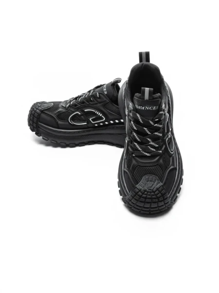 Pantofi Sport Barbati din piele naturala 9336 BLACK | ADVANCER