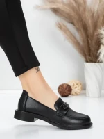 Pantofi Casual Dama din piele naturala 11520-176 BLACK | ADVANCER