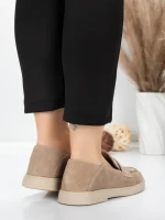 Pantofi Casual Dama din piele naturala 81980-2 APRICOT | ADVANCER