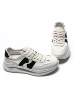 Pantofi Sport Barbati din piele naturala 69025 BLACK | ADVANCER