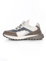 Pantofi Sport Barbati din piele naturala 20676 GREY | ADVANCER