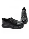 Pantofi Sport Barbati din piele naturala W27017 BLACK | ADVANCER