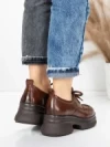 Pantofi Casual Dama din piele naturala 10829 BROWN | FORMAZIONE