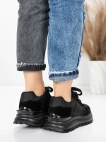 Sneakers Dama 5WL117 BLACK | MEI