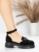 Pantofi Casual Dama 5H59 BLACK | MEI