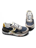 Pantofi Sport Barbati din piele naturala 2C717 YELLOW | ADVANCER