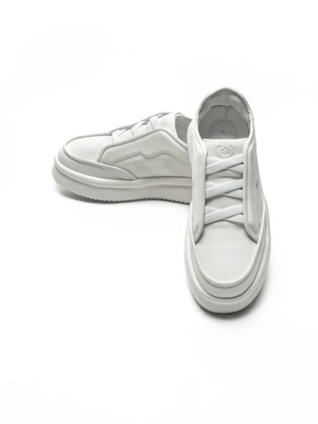 Pantofi Sport Barbati din piele naturala 5316 WHITE | ADVANCER