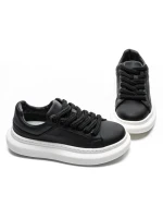 Pantofi Sport Barbati 5Q56 BLACK-WHITE | EXCENTRIC SHOES