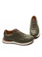Pantofi Sport Barbati din piele naturala 3-927-25 GREEN | ADVANCER