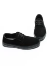 Pantofi Casual Barbati din piele naturala W011-5 BLACK | ADVANCER