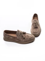 Mocasini Barbati din piele naturala 25891 APRICOT | FRANCO GERARDO