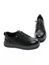 Pantofi Sport Barbati din piele naturala W27019 BLACK | ADVANCER