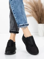 Sneakers Dama 5H68 Negru | Mei » MeiShop.Ro