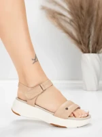 Sandale Dama cu Platforma 036 Piersica | Advancer » MeiShop.Ro