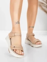 Sandale Dama cu Platforma 036 Piersica | Advancer » MeiShop.Ro