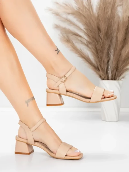 Sandale Dama cu Toc Gros 22396 Piersica | Advancer » MeiShop.Ro