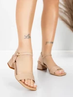 Sandale Dama cu Toc Gros 22396 Piersica | Advancer » MeiShop.Ro