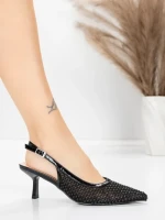 Pantofi Stiletto 5LE29 Negru | Mei » MeiShop.Ro