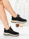 Pantofi Casual Dama din piele naturala K22112 BLACK | BERLINER