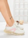 Pantofi Sport Dama din piele naturala 2382-3 PINK | FRANCO GERARDO