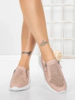 Pantofi Casual Dama din piele naturala CS07 PINK | FRANCO GERARDO