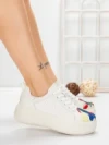 Pantofi Casual Dama din piele naturala 88135 WHITE | FRANCO GERARDO