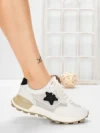 Pantofi Sport Dama din piele naturala 901 BLACK | FRANCO GERARDO