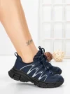 Pantofi Sport Dama din piele naturala 2382-1 BLUE | FRANCO GERARDO
