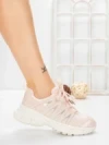 Pantofi Sport Dama din piele naturala 2382-1 PINK | FRANCO GERARDO