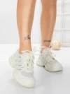 Pantofi Sport Dama din piele naturala 2382-1 WHITE | FRANCO GERARDO
