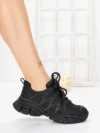 Pantofi Sport Dama din piele naturala 2382-1 BLACK | FRANCO GERARDO