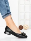 Balerini Dama din piele naturala 1236188 BLACK | FORMAZIONE