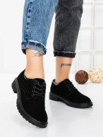 Pantofi Casual Dama din piele naturala 3218H01 BLACK | FORMAZIONE