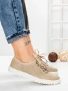 Pantofi Casual Dama din piele naturala K251-1 APRICOT | GALLOP