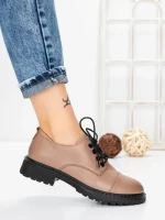 Pantofi Casual Dama din piele naturala 3218Q05 CAMEL | BERLINER