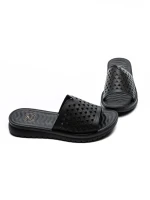 Papuci Dama din piele naturala 2609909 BLACK | FORMAZIONE