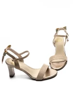 Pantofi cu toc din piele naturala 1299-5 PINK | FORMAZIONE