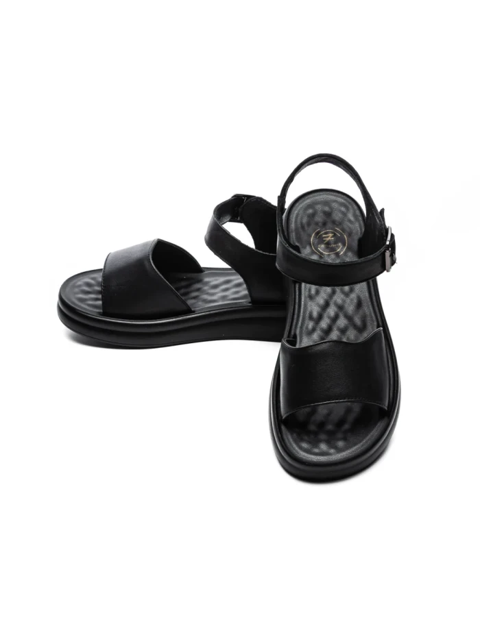 Sandale Dama din piele naturala 28-50 BLACK | FORMAZIONE