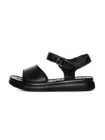 Sandale Dama din piele naturala 28-38 BLACK | FORMAZIONE