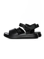 Sandale Dama din piele naturala 28-38 BLACK | FORMAZIONE