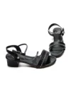 Sandale Dama din piele naturala 22069 BLACK | FORMAZIONE