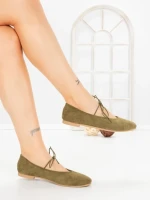 Balerini Dama PS888-16 ARMY GREEN | CINK ME