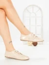 Pantofi Casual Dama PA93T-1 BEIGE | CINK ME