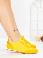 Pantofi Sport Dama L-557 YELLOW | CINK ME