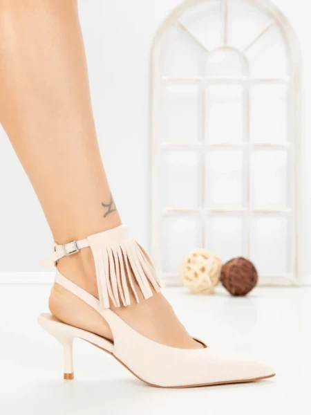 Pantofi Stiletto GH5-20 BEIGE | CINK ME