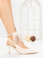 Pantofi Stiletto GH5-20 BEIGE | CINK ME